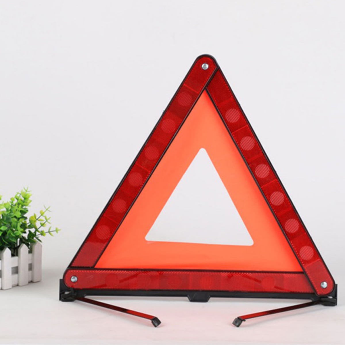 Harupink Warning Triangle Reflective Safety Emergency Triangle Foldable ...