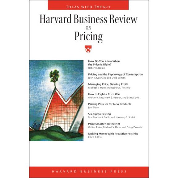 Pre-Owned Harvard Business Review on Pricing (Paperback) 1422146588 9781422146583