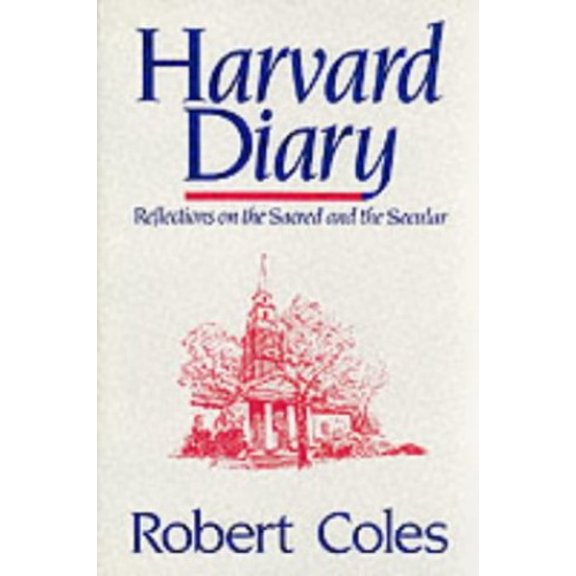 Pre-Owned Harvard Diary, Vol. 1: Reflections on the Sacred and the Secular (Paperback) 0824510348 9780824510343