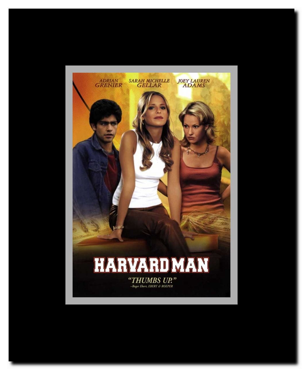 Harvard Man Framed Movie Poster