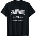 thumbnail image 1 of Harvard Massachusetts MA Vintage Athletic Sports Design T-Shirt, 1 of 3