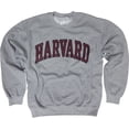 thumbnail image 1 of Harvard University Breathable Crewneck Sweatshirt (Unisex), Size L, 1 of 4