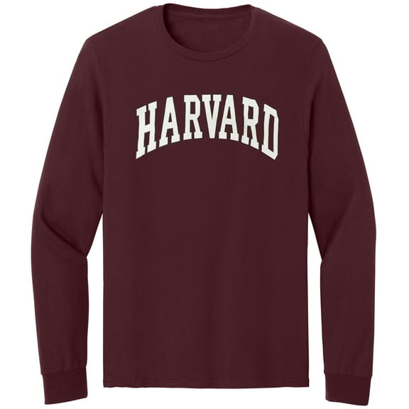 Harvard University Long Sleeve T-Shirt Officially Licensed
