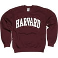 thumbnail image 1 of Harvard University Sweatshirt Officially Licensed Arched Block Crewneck, 1 of 4