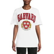 GOODIE TWO SLEEVES Harvard Women's Juniors Short Sleeve Graphic Tee
