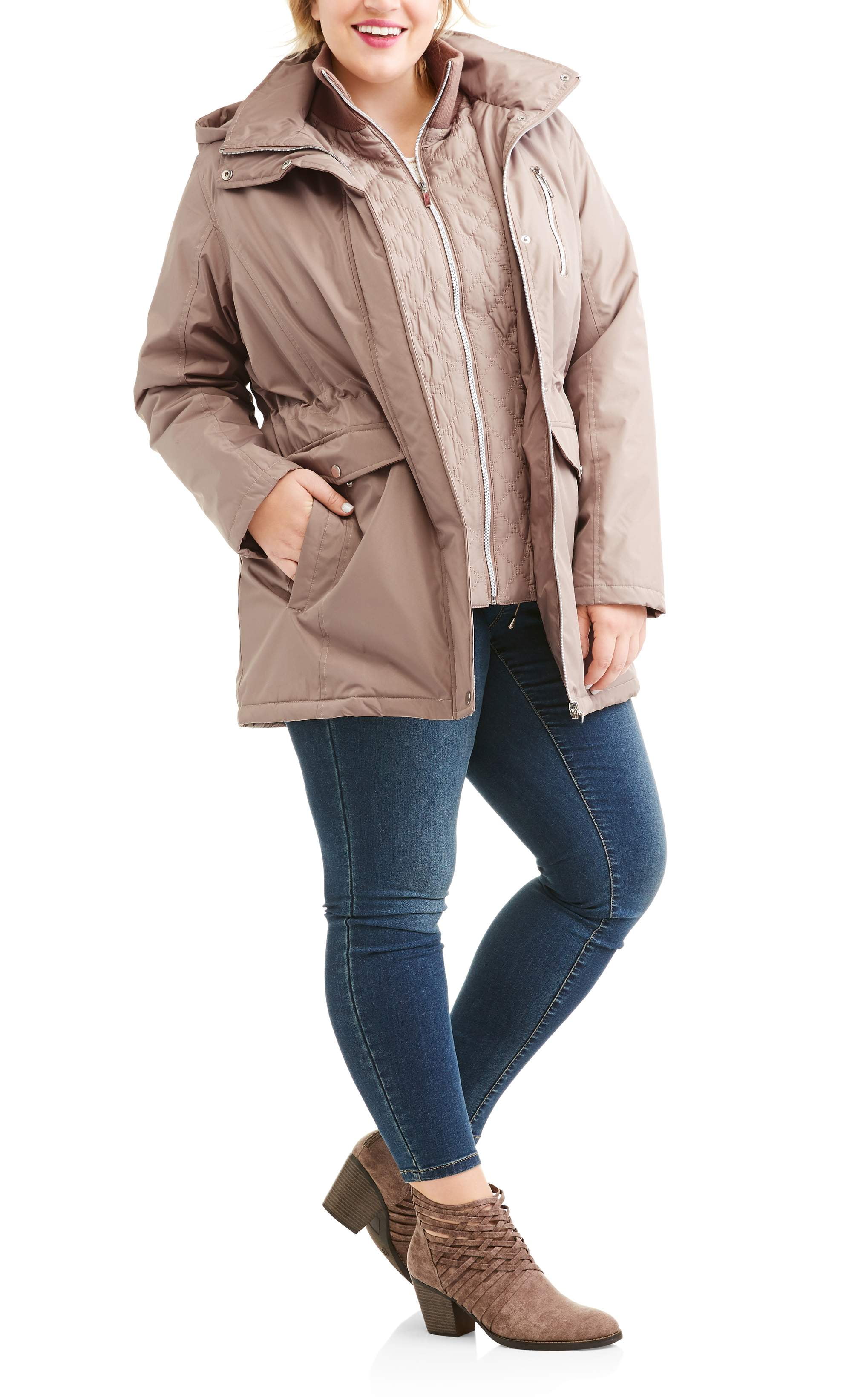 Harve Benard Women s Plus Size Zip front