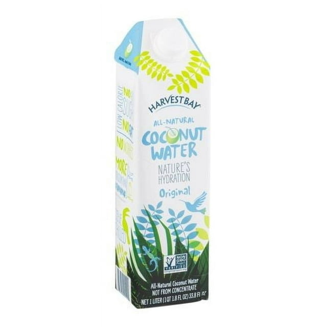 Harvest Bay Coconut Water Original, 33.8 FL OZ
