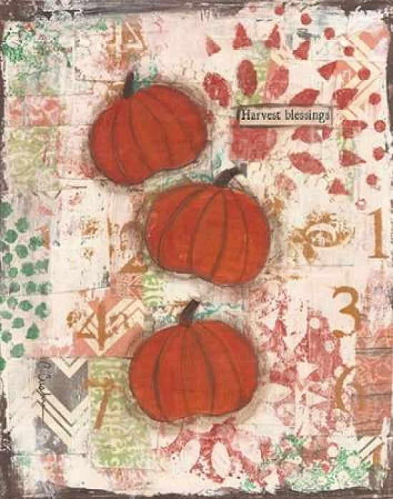 Harvest Blessings Canvas Art - Cassandra Cushman (22 x 28)
