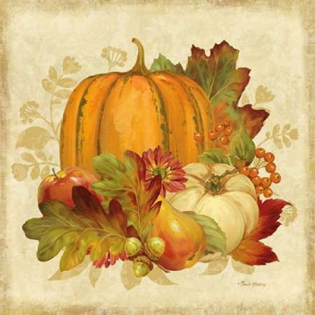 Harvest Bounty I Canvas Art - Pamela Gladding (24 x 24)