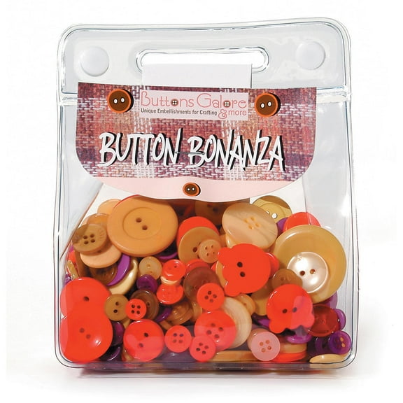 Harvest Buttons: 1/2 Pound, Reusable Bag