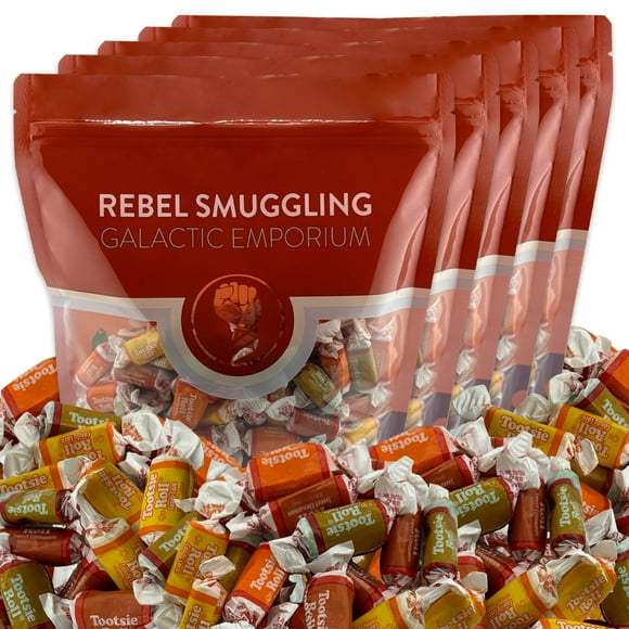 Tootsie Midgees Harvest Chews Bulk 5 x 2LB Bags of Chewy Fall Candy by Rebel Smuggling Galactic Emporium (10lbs Total)