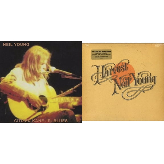 Citizen Kane Jr. Blues 1974 (Live At The Bottom Line) & Harvest [LP Vinyl Bundle]
