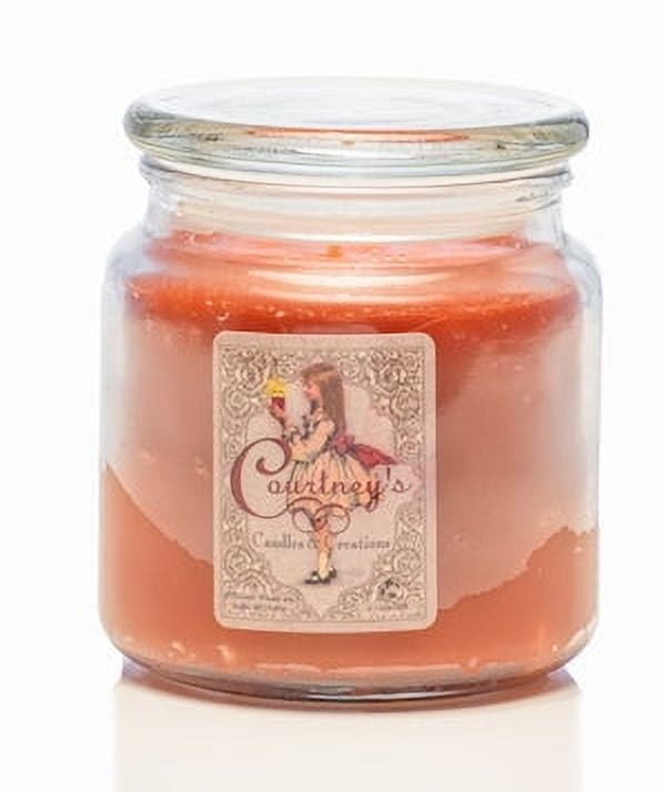 HARVEST Courtneys Candles Maximum Scented 16oz Jar Candle