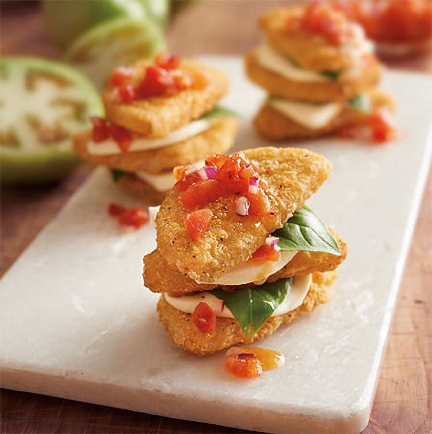 Harvest Creations Dipt'N Dusted Fried Green Tomato Halves 2 lb