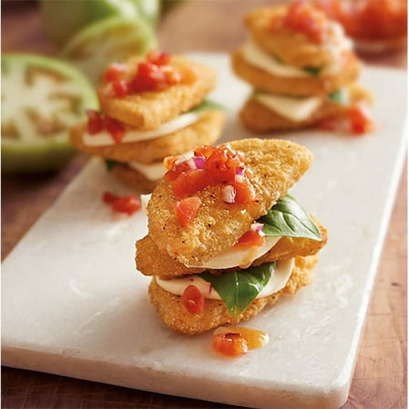 Harvest Creations Dipt'N Dusted Fried Green Tomato Halves 2 lb, Pack of 6