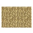thumbnail image 1 of Harvest Cutting Board, Cereal Ears Rural Wheat Rye Field Pattern Agriculture Farmland Country Life, Decorative Tempered Glass Cutting and Serving Board, Large Size, Mustard Yellow, by Ambesonne, 1 of 1