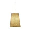 thumbnail image 1 of Harvest Drum Pendant- Burlap-Color:Burlap,Shade:Cone, 1 of 3