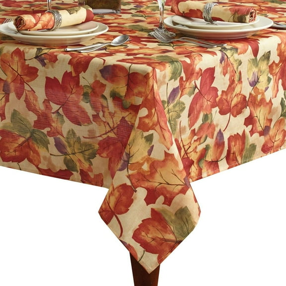 Harvest Festival Fall Printed Tablecloth