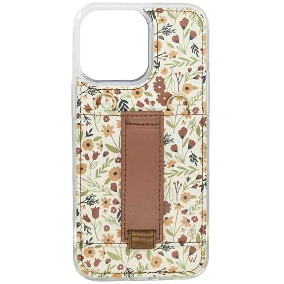 Walli Cases iPhone 11 Pro Max Purse Phone Case with Wallet and Finger Strap - Harvest Fields