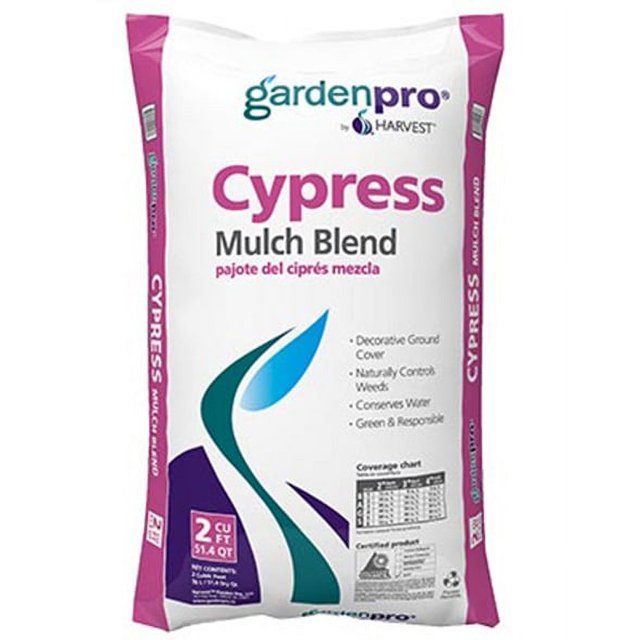 Harvest GardenPro Cypress Mulch, 2 Cu. Ft., CYP2GN