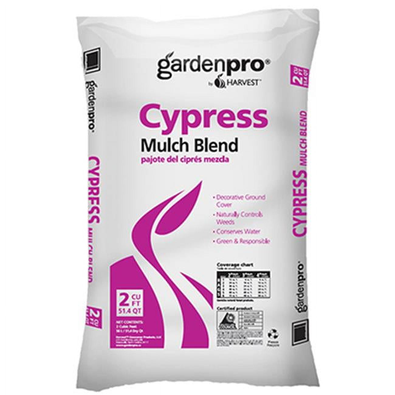 GARDEN PRO by Harvest 2-cu ft Brown Cedar Blend Mulch GARDEN PRO by Harvest 2-cu ft Brown Cedar Blend Mulch