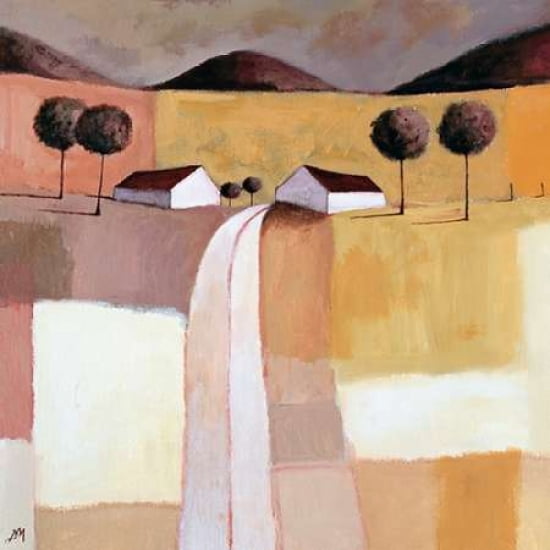 Harvest Gold Canvas Art - Derek Melville (24 x 24)