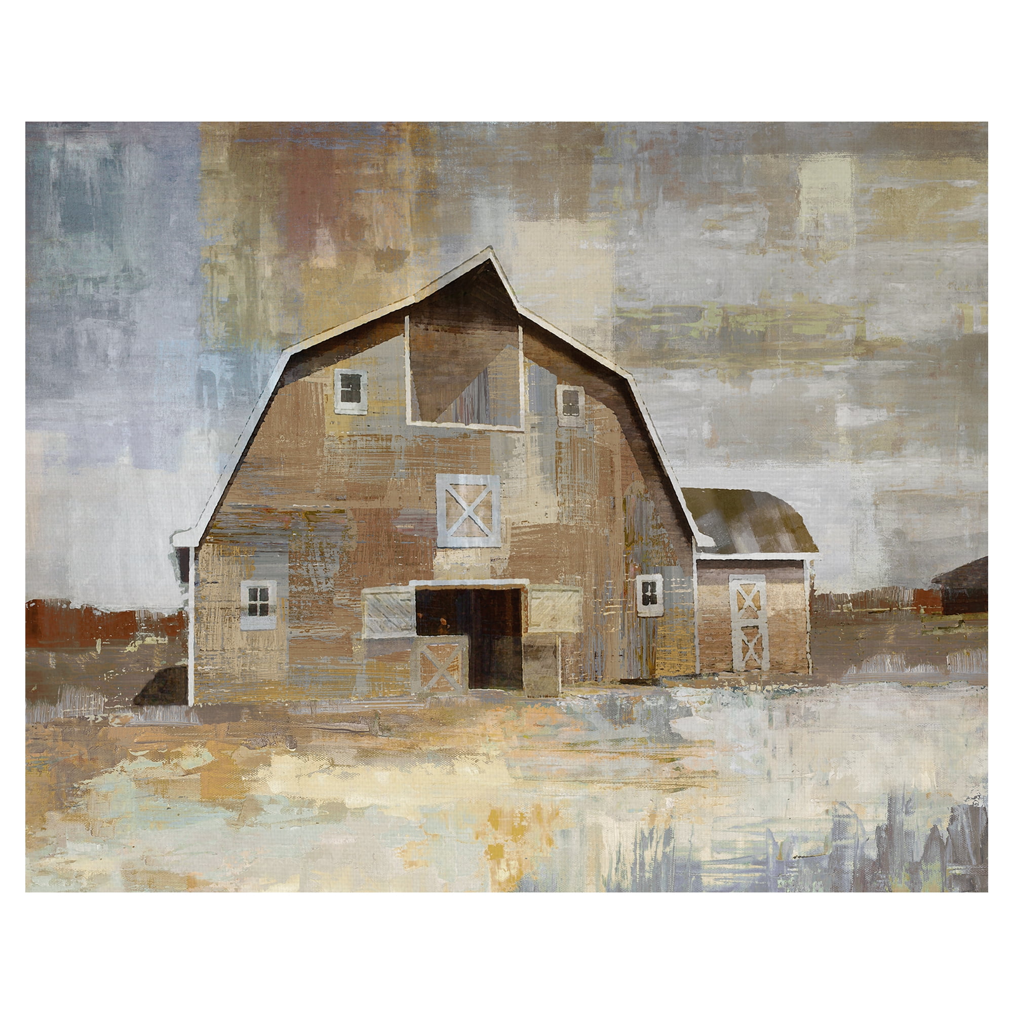 Harvest II by Mark Chandon Barn Painting Canvas Art