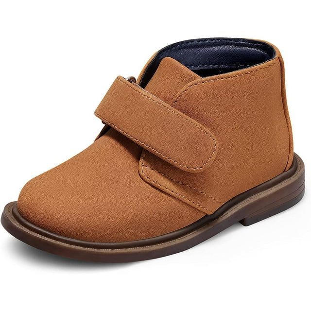 Harvest Land Boys Dress Boots Kids Oxfords Classic School Uniform Shoes