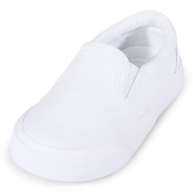 childrens white tennis shoes