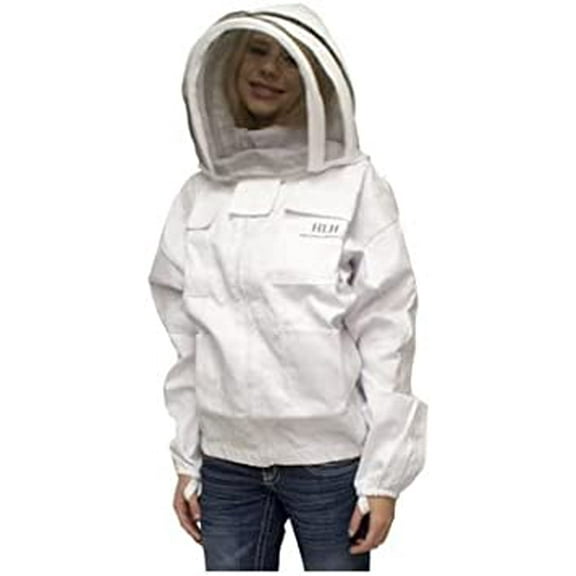 Harvest Lane Honey Bee Keepers Jacket Includes Protective Hood Size Medium