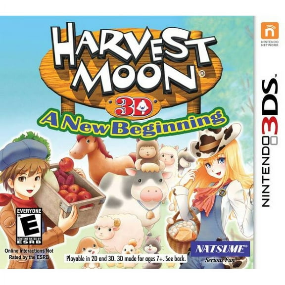 Harvest Moon 3D: A New Beginning [Nintendo 3DS]