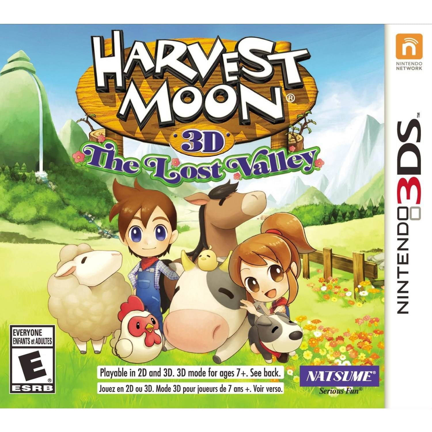 Harvest Moon 3D The Lost Valley - Nintendo 3DS - Walmart.com