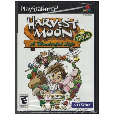 Harvest Moon: A Wonderful Life PS2 (Brand New Factory Sealed US Version