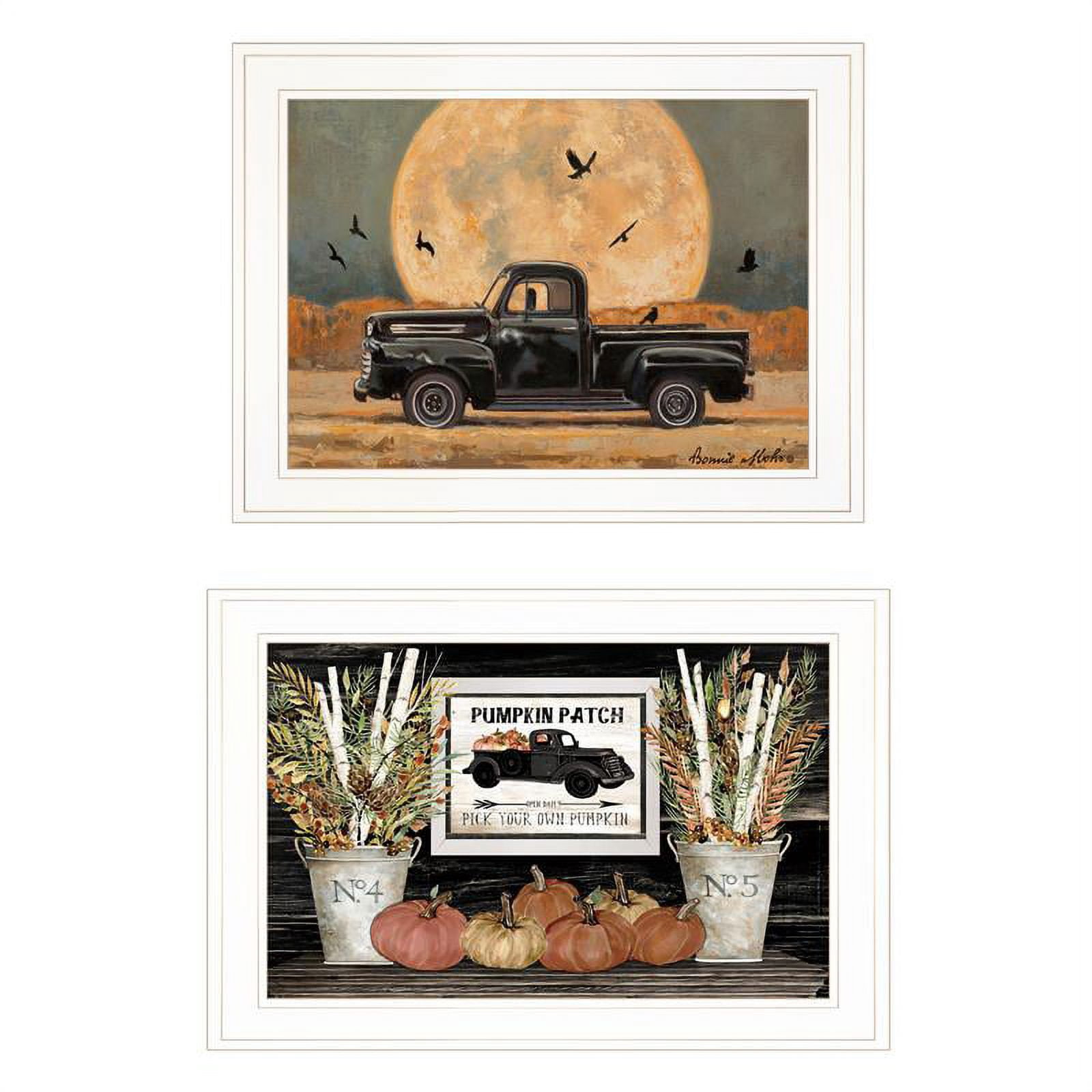 Harvest Moon By Cindy Jacobs And Bonnie Mohr Printed Art Wood Multi ...