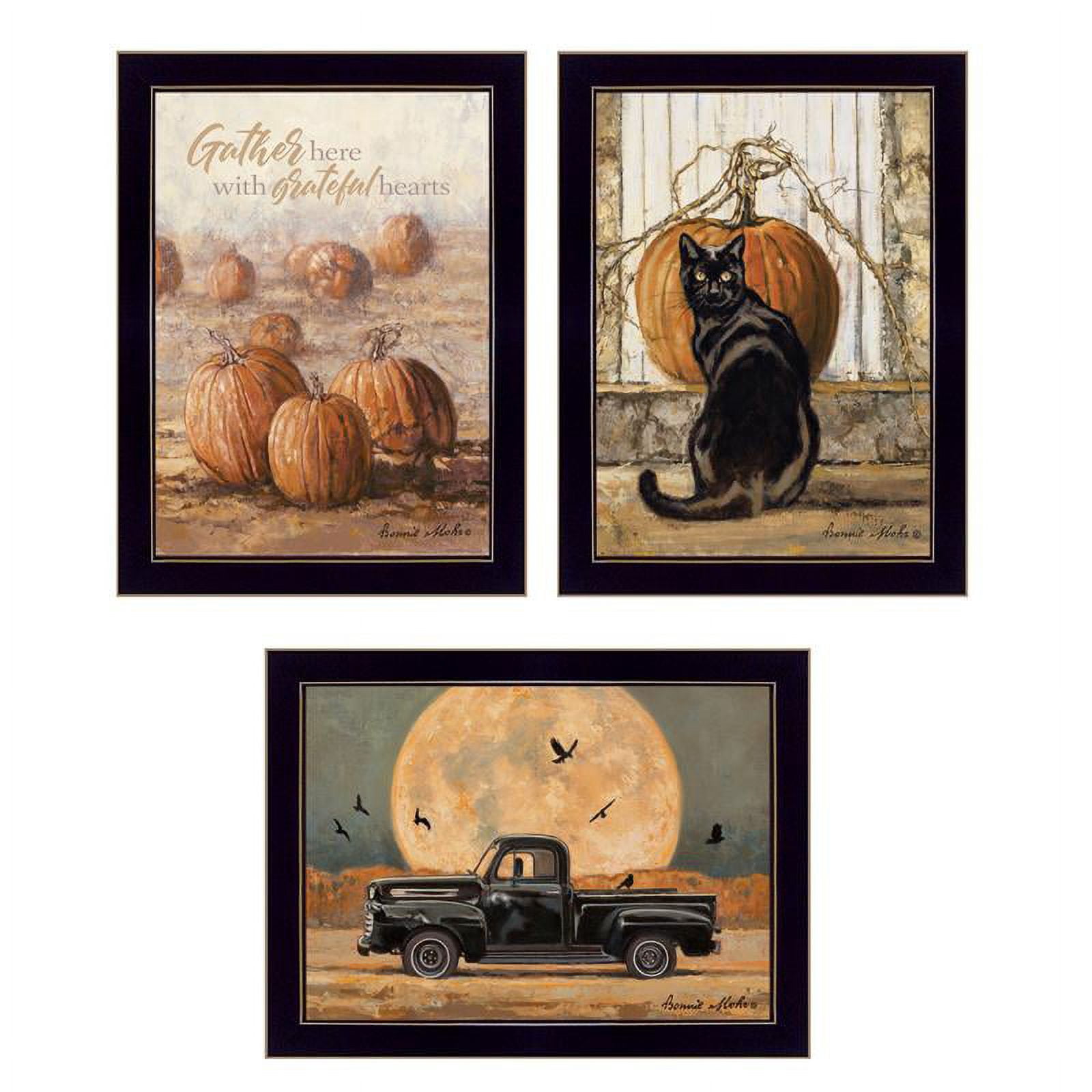 Harvest Moon III by Bonnie Mohr Print Wall Art Wood Multi-Color ...