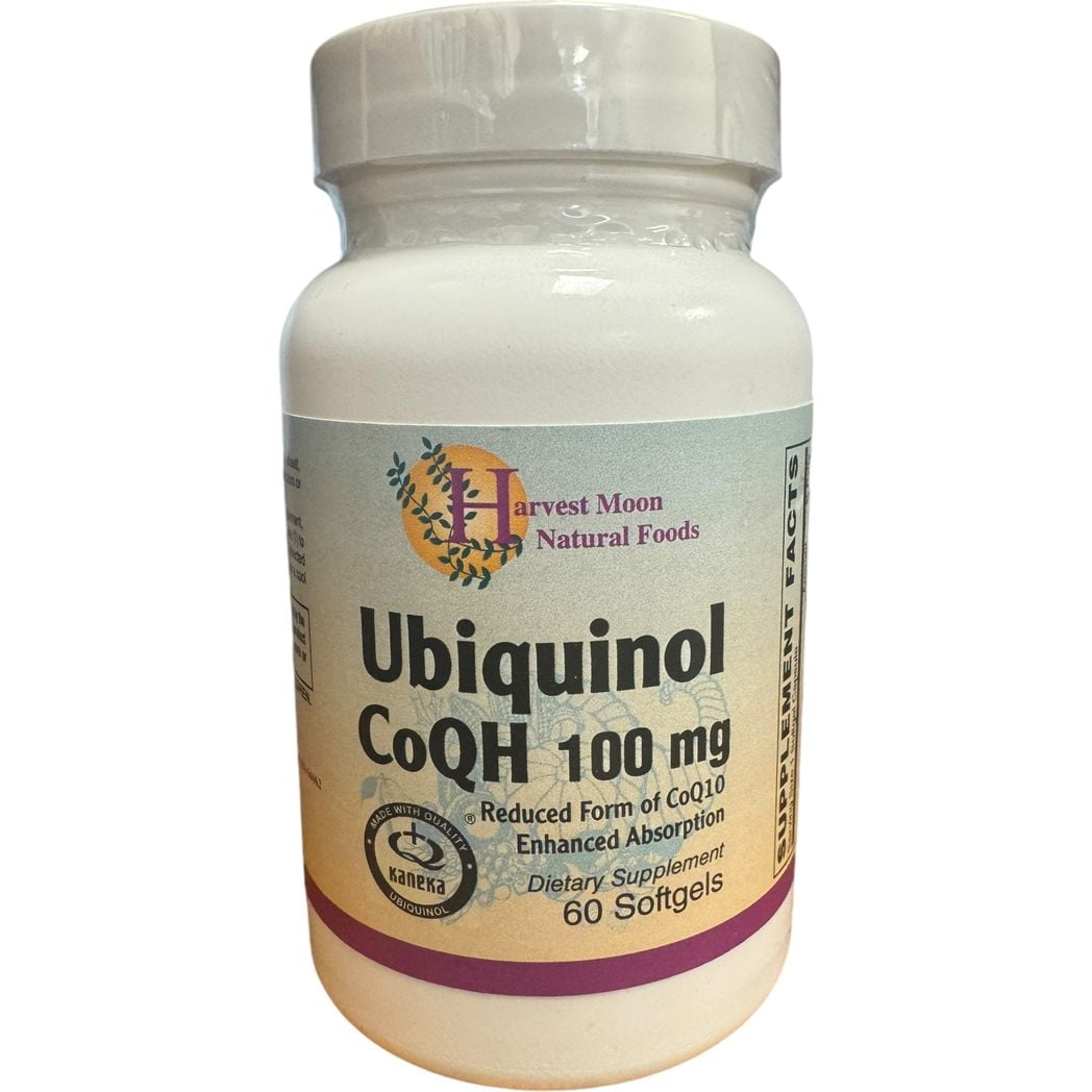 Harvest Moon Natural Foods Ubiquinol 100mg 60 capsules