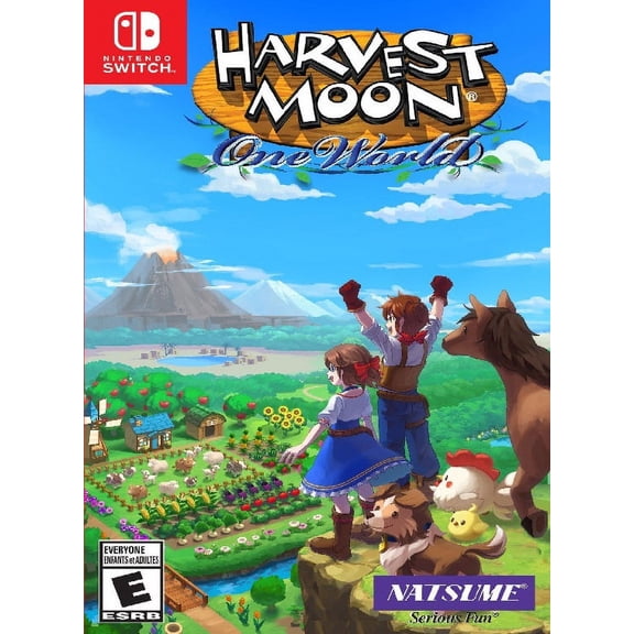 Restored Harvest Moon: One World by Natsume, Nintendo Switch, Physical, Simulation, 1 Player