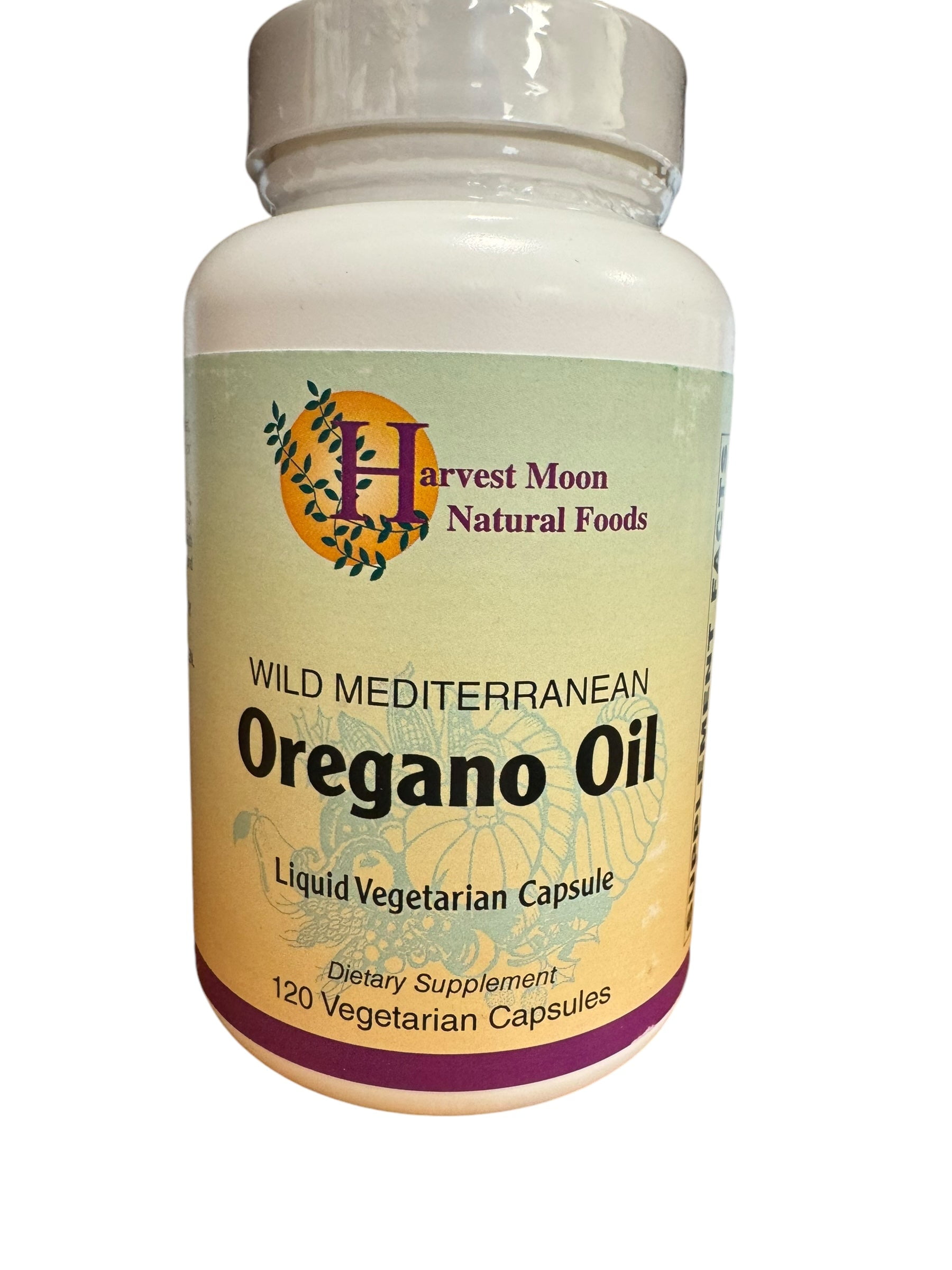 Harvest Moon Oregano Oil (Carvacrol) 120 Capsules