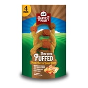 Harvest Moon Puffed Kabob Rings for Dogs, 4 Pieces - KTR Group