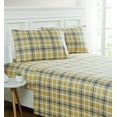 thumbnail image 1 of Harvest Plaid 4-piece Sheet Set King, 1 of 5