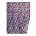 thumbnail image 1 of Harvest Plush Flannel Throws Pumpkins Ghosts Witches & Bats 50" x 70" Fox, 1 of 5