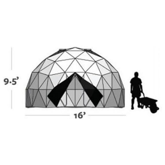 Harvest Right HR-GH11 11 ft. Geodesic Dome Greenhouse Kit - 98 sq. ft.
