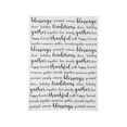 thumbnail image 1 of Harvest Script Printed Flour Sack Cloth Thanksgiving Kitchen Towel Dishtowel, 1 of 4