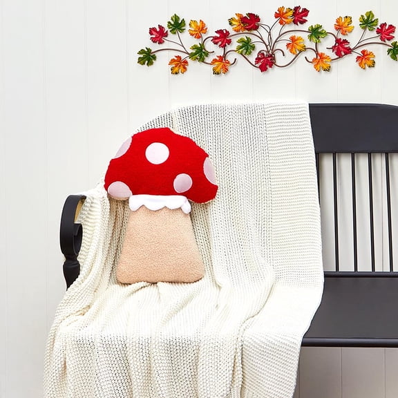 Mushroom Shaped Decorative Pillow