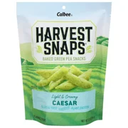 Harvest Snaps Green Pea Snack Crisps Caesar 3.3oz (Pack of 2)