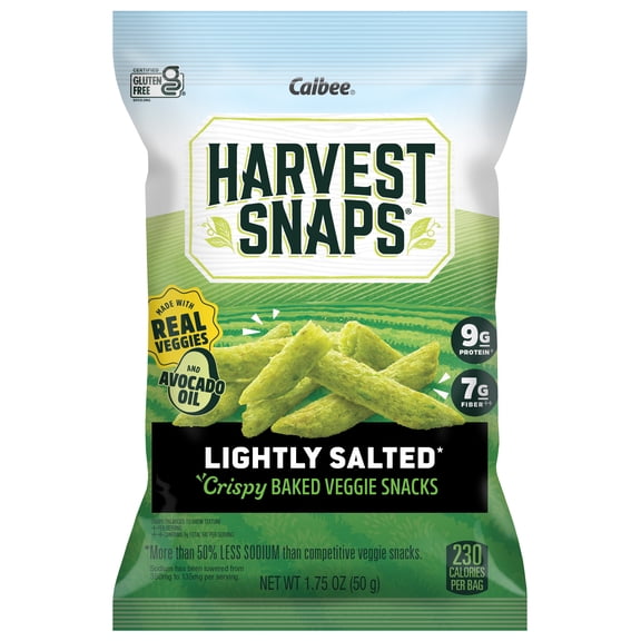 Harvest Snaps Snack Crisps Lightly Salted 1.75oz