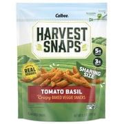 Harvest Snaps Snack Crisps Tomato Basil 8.5 OZ Bag
