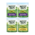 thumbnail image 1 of Harvest Snaps Veggie Chips Multipack – 4 Count – 2 Bags Black Pepper 3.3 oz, 2 Bags White Cheddar 3 oz – Plant-Based Protein Snack, Gluten-Free, Baked Crunchy Vegetable Snack, 1 of 3
