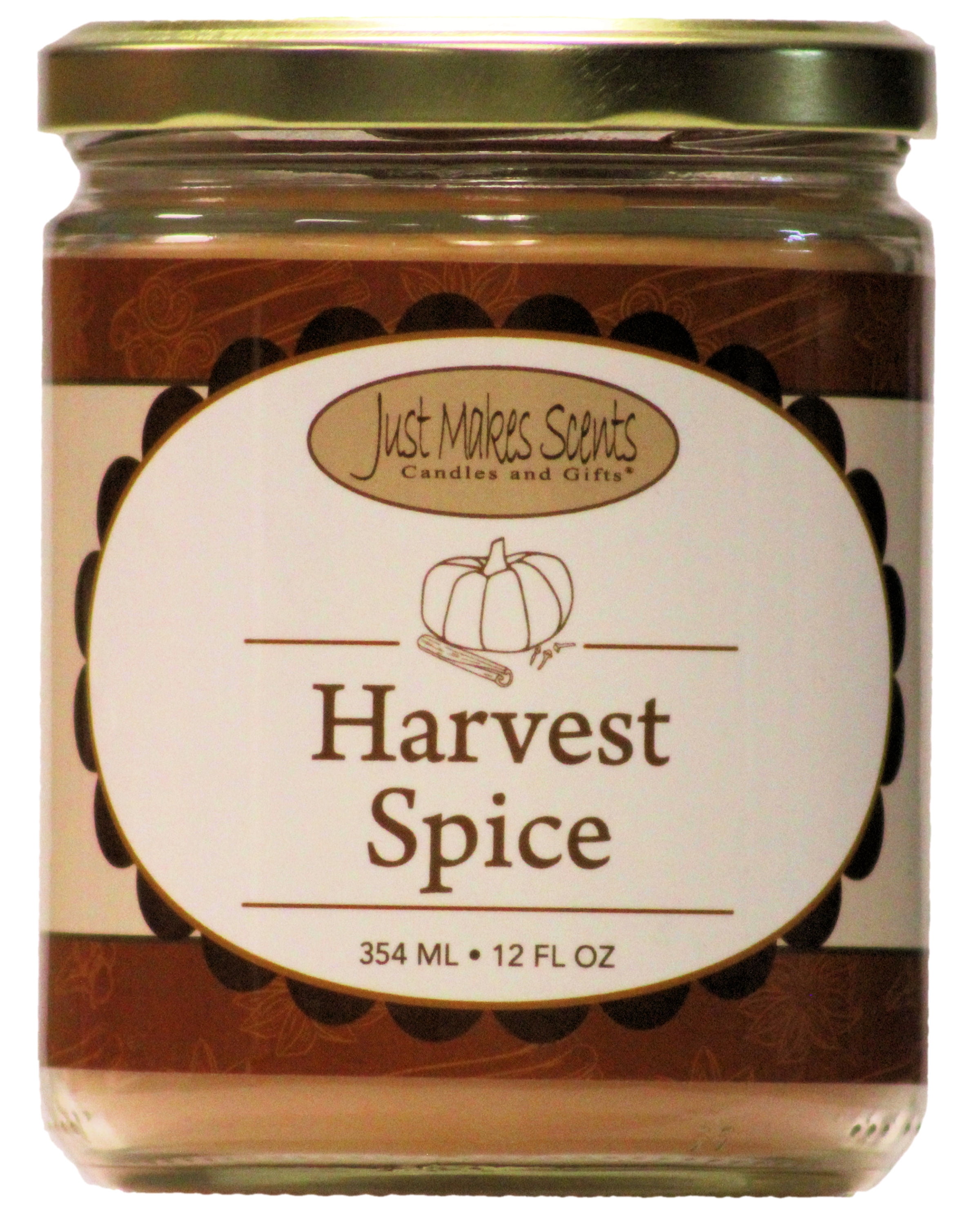 Harvest Spice Salsa Jar Candle 12oz -Just Makes Scents Candles & Gifts