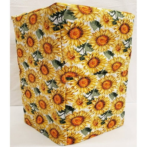 Harvest Sunflowers Coffee Maker Cover by Penny's Needful Things (All Harvest Sunflowers)